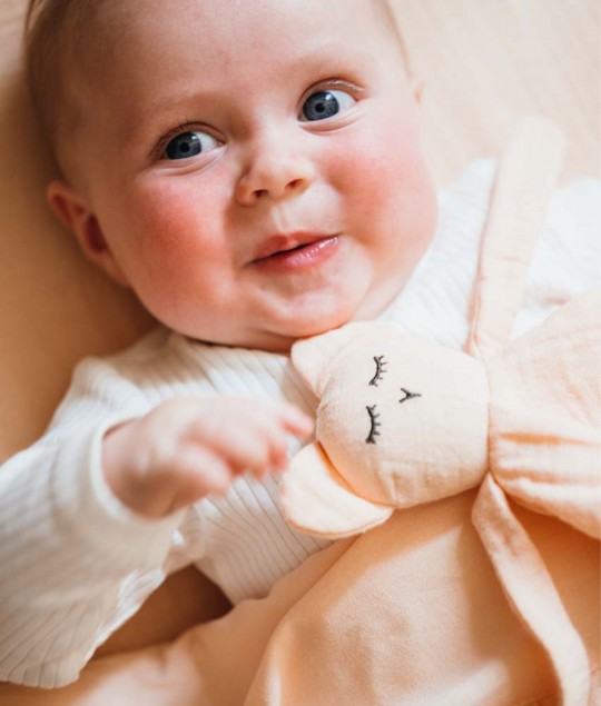 Soft toy Ella peach