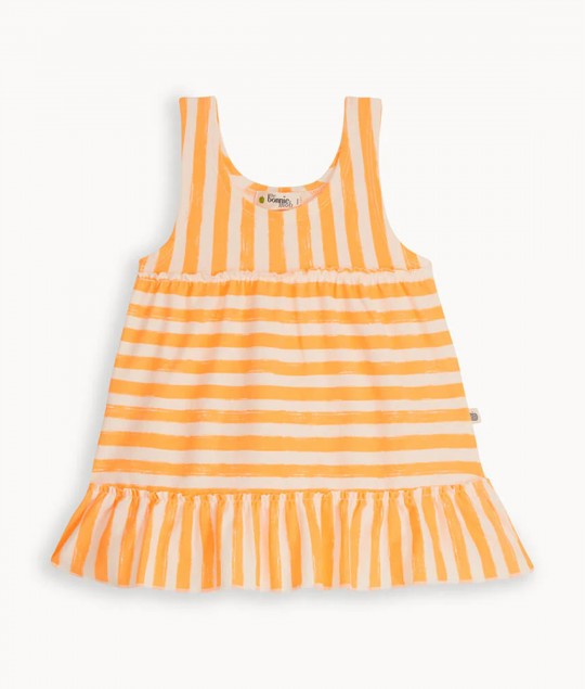 Orange Stripe Sun Dress