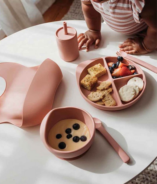 Silicone Meal Kit Rose