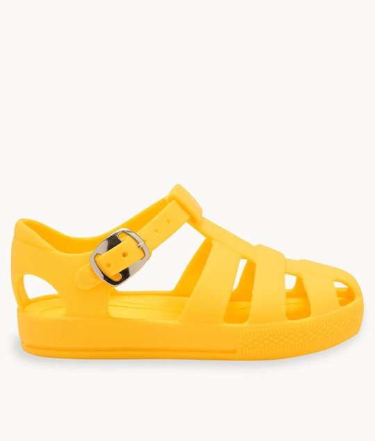 Yellow Jelly Shoe
