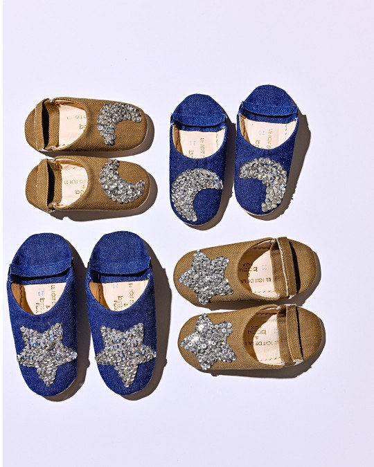 Denim Jeans Silver Moon
