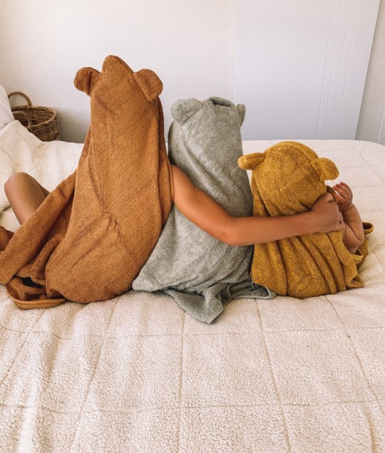 Hooded Towel - Heather