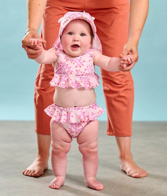 Pink Coral 2 Piece Bikini Set