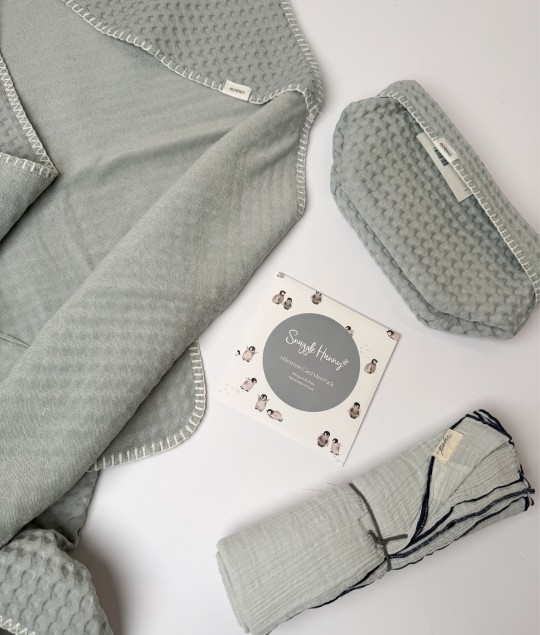 Baby Blue Whisper Gift Basket