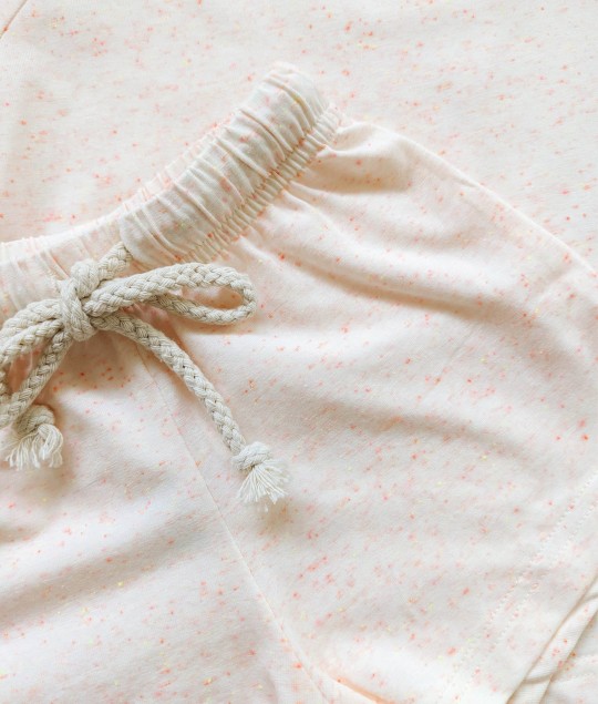 Wavey Cotton Sprinkle Set - Peach