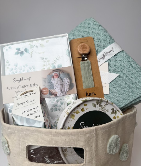 Tiny Snuggles Gift Basket