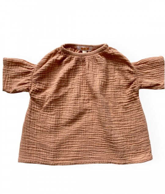 D E Z - muslin dress - Toast