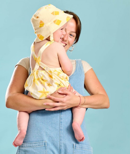 Clam - Starfish Bubble Romper