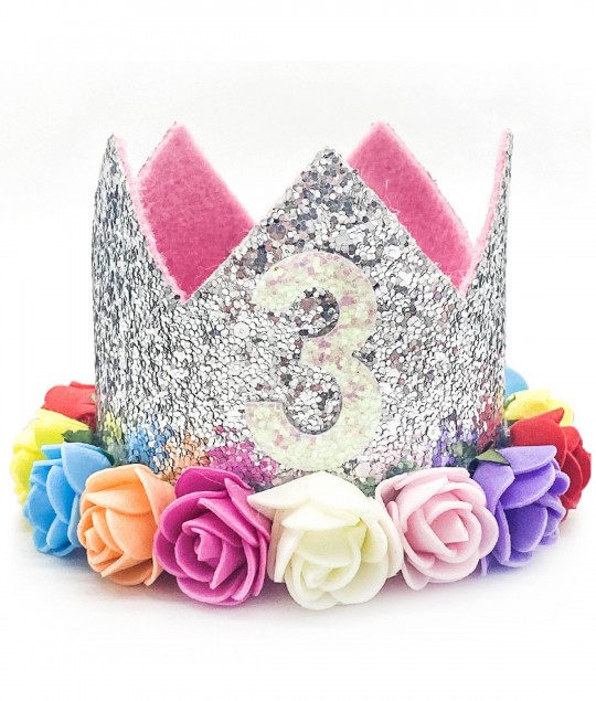 Birthday Crown Silver - 3