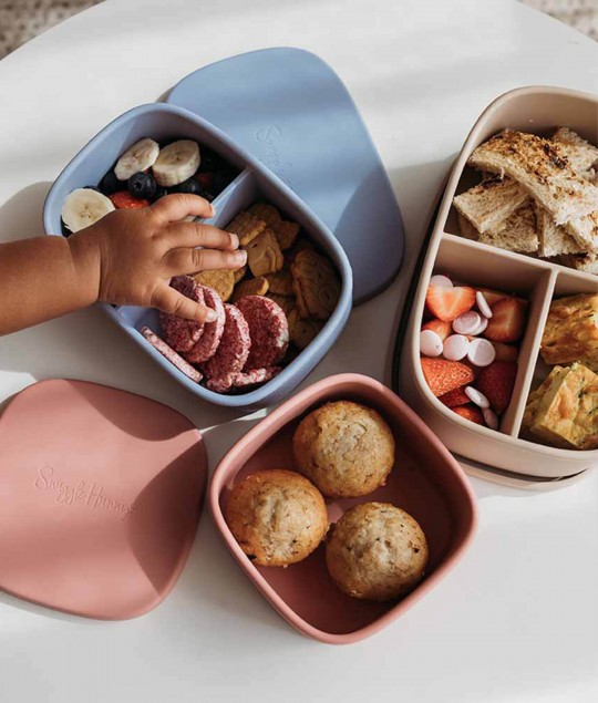 Silicone Medium Lunch Box Rose