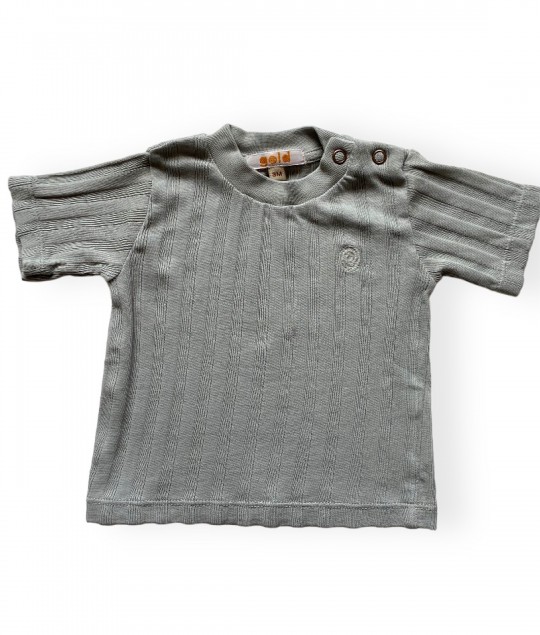 T R E N - fantasie rib t'shirt - Cloud