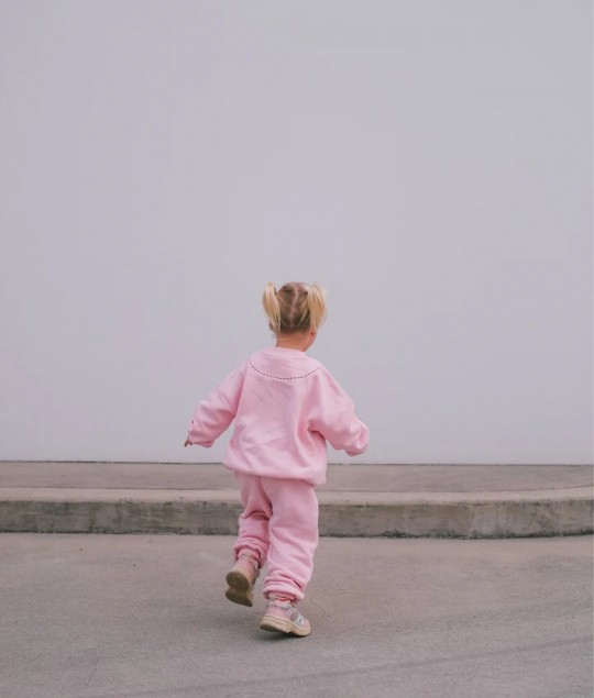 Woodie 3D Logo Tracksuit - Pink