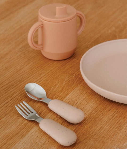 Toddler Cutlery - Nude