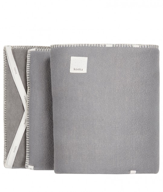 Bed bumper Riga - Steel Grey
