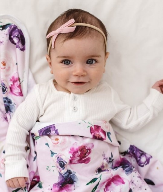 Rose Pink Velvet Bow