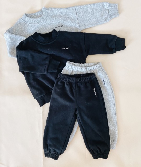 Woodie Logo Tracksuit - Black