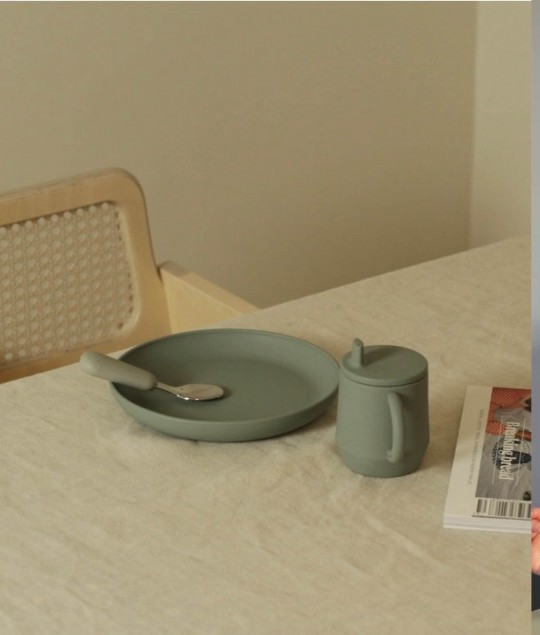 Plate - Blue Clay