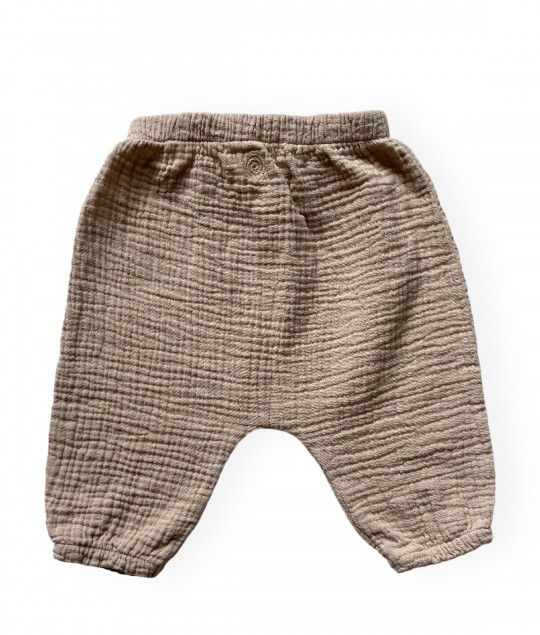 T A K I - muslin trousers - Sand