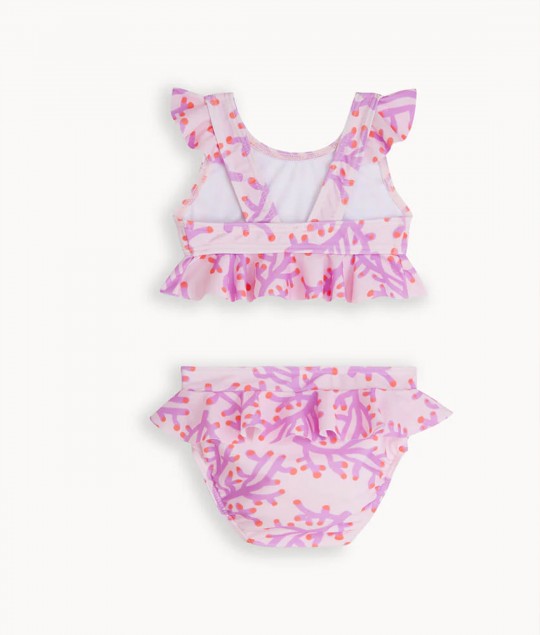 Pink Coral 2 Piece Bikini Set