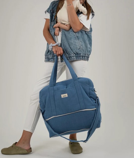 The 24hr/48hr Changing Bag - Blue Capri