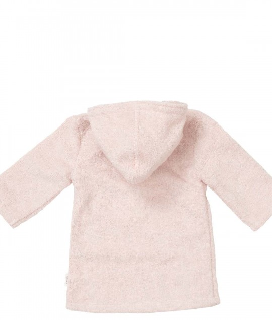 Baby bathrobe Dijon Daily blush