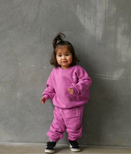 Woodie 3D Logo Tracksuit - Fuchsia