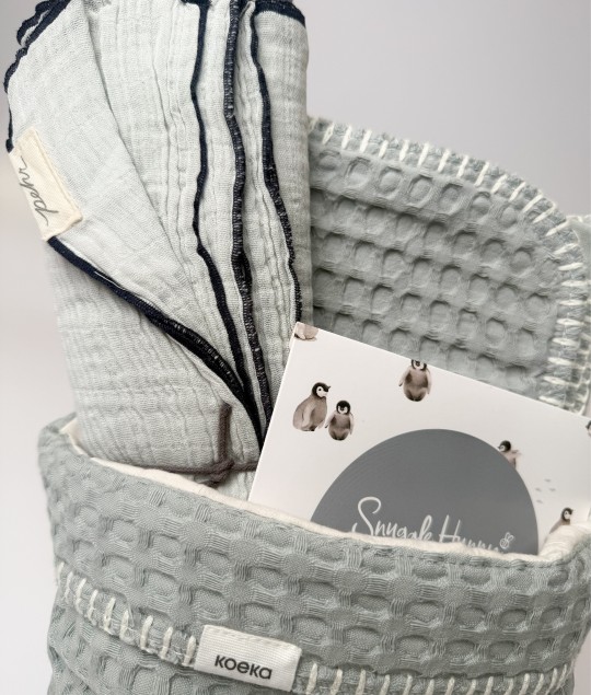 Baby Blue Whisper Gift Basket