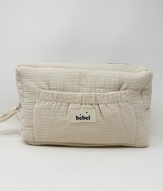Toiletry Bag - Dusty Cream