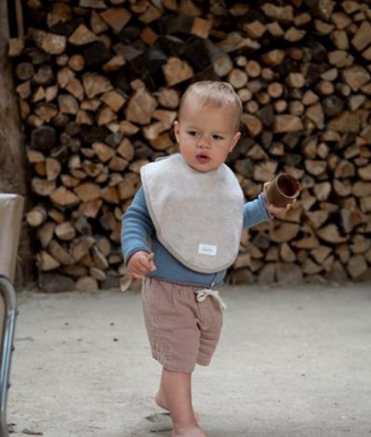 Bib Dijon organic - Sand