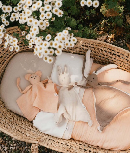 Soft toy Ella peach