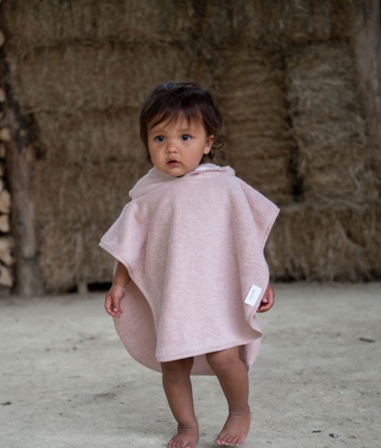 Bathponcho Dijon organic - Bright Blossom