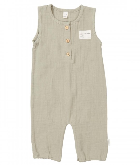 Baby one piece Faro sage