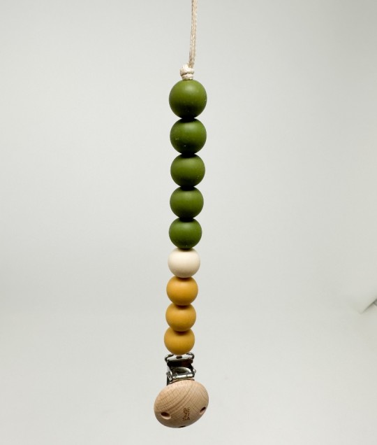 Pacifier Clip - Green Valley