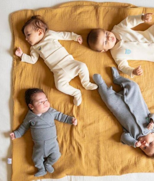 DOUBLE GAUZE BLANKET - Caramel