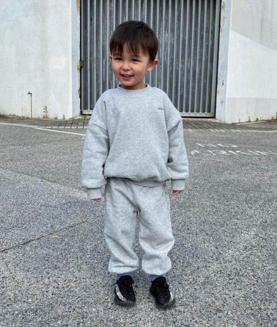Woodie Logo Tracksuit - Grey Marle