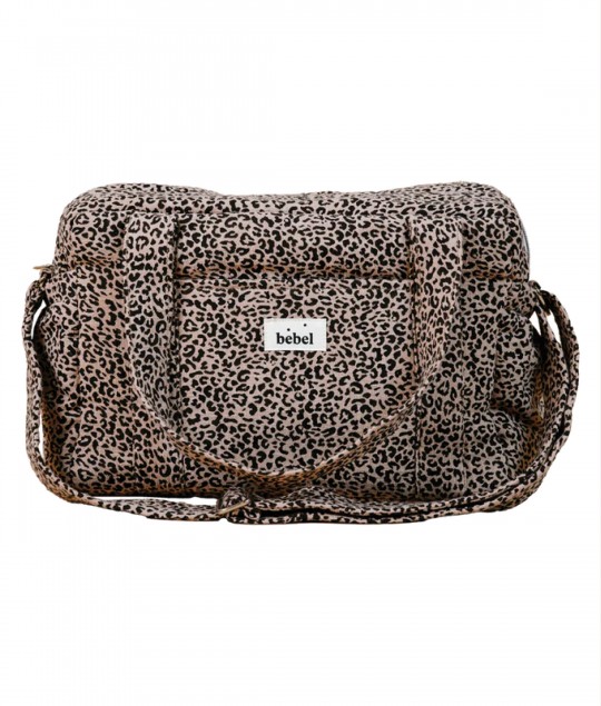 Middle Changing Bag - Leopard Beige