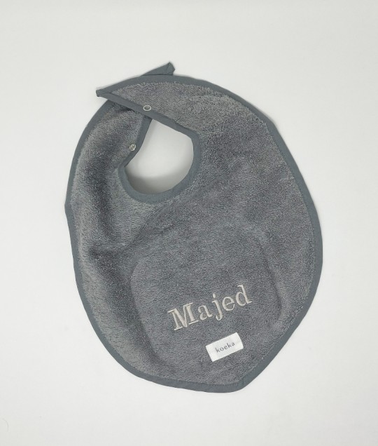 Bib Dijon organic - Steel Grey