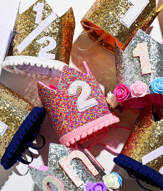 Birthday Crown Silver - 1