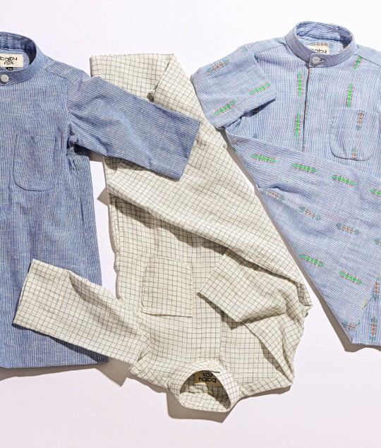 Navy Stripped Dishdasha