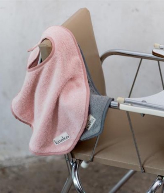 Bib Dijon organic - Shadow Pink