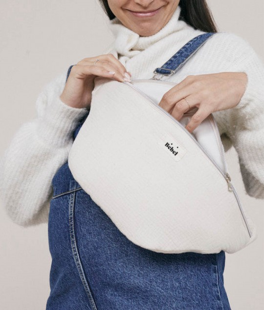 BANANA CHANGING BAG - Cream