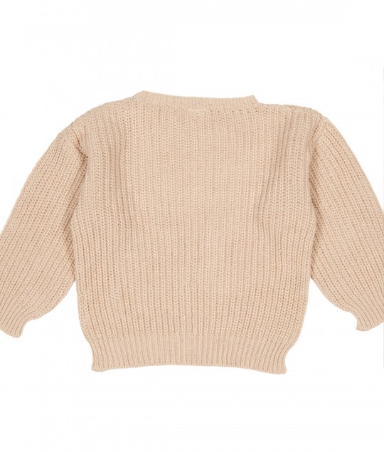 Baby sweater Dinan- Sand