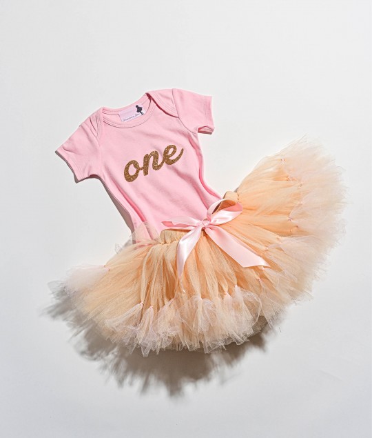 First Birthday - Pink/Cream