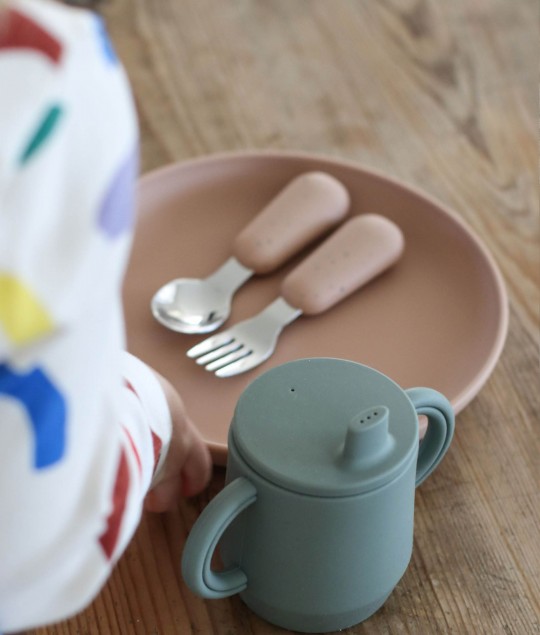 Toddler Cutlery - Nude