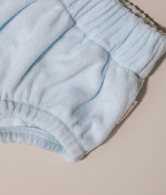 TERRY TOWELLING BLOOMERS - OCEAN