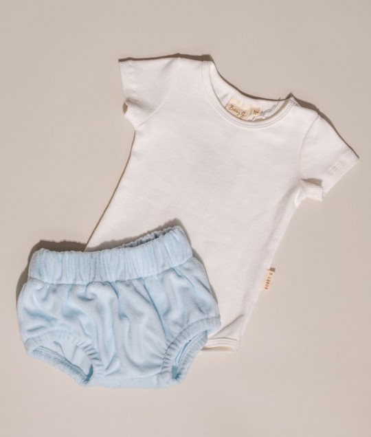 TERRY TOWELLING BLOOMERS - OCEAN