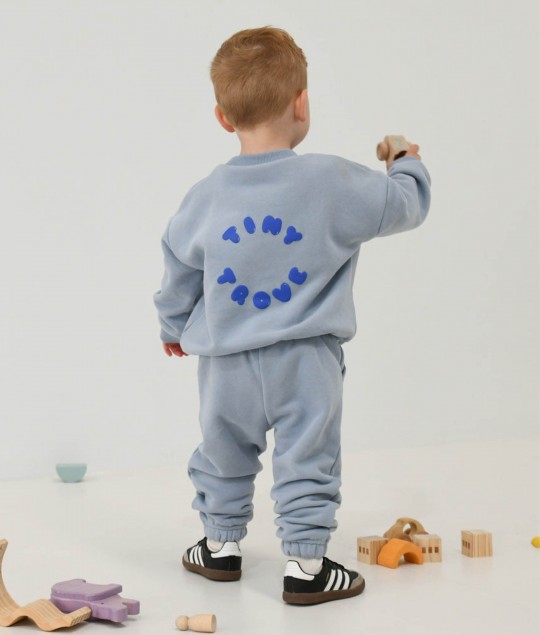 Bindi Puff Tracksuit - Marine/Blue