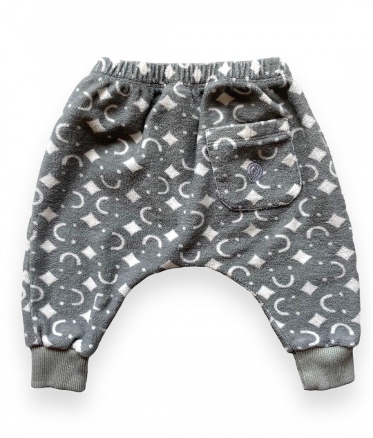 T I E S - Terry trousers - Faces Cloud