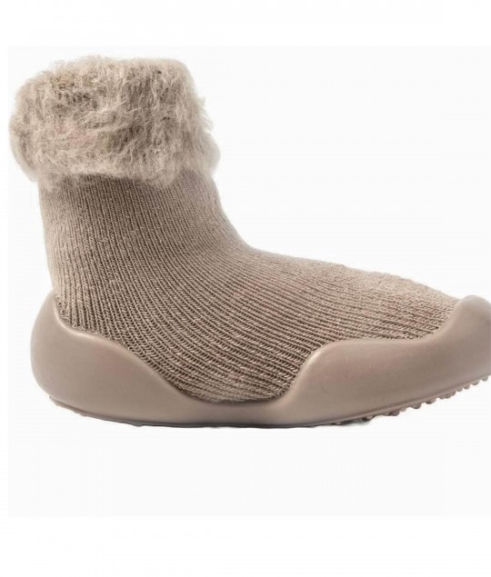 INDOOR SHOE SLIPPERS - FOG