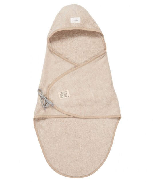 Wrap towel Dijon organic - Sand